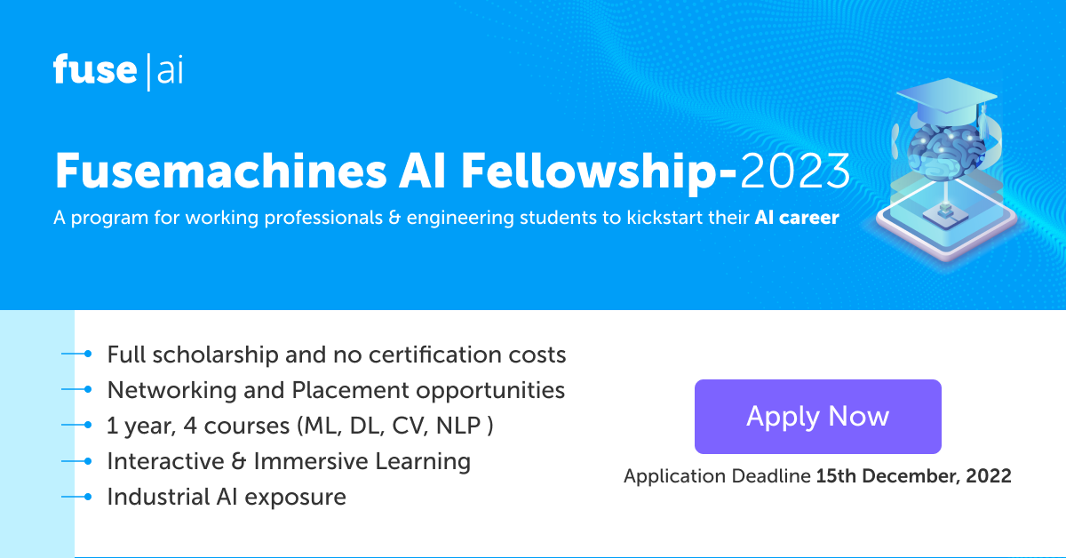 Fusemachines AI fellowship 2023